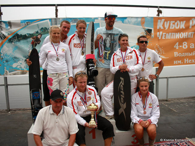 Состав сборной России на Чемпионате мира 2011 по водным лыжам