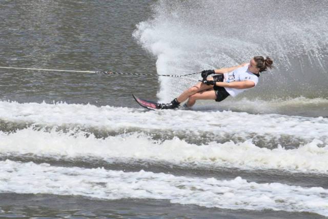 Мила Кашицина в сезоне 2013 установила новый рекорд России в слаломе (фото Ural Water Ski Centre)