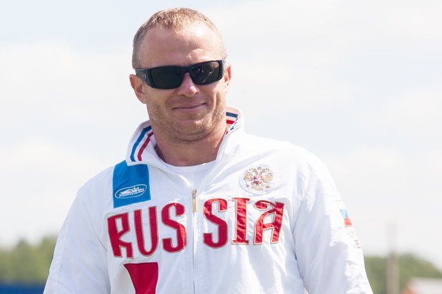 Владимир Рянзин - рекордсмен России в прыжках с трамплина. Фото Маргариты Забродской