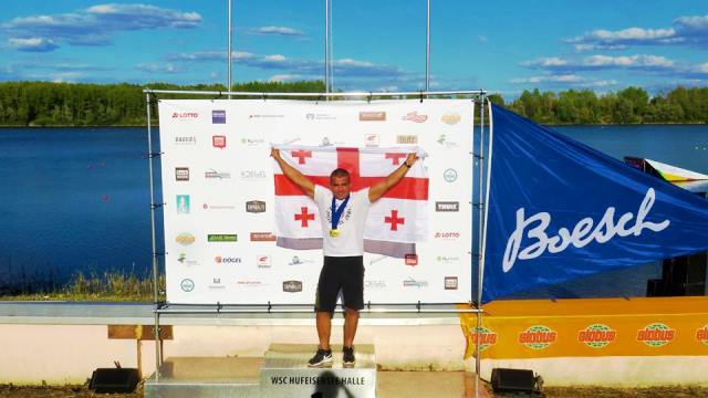 Геннадий Гуралия - трижды чемпион Европы 45+. Фото из ФБ спортсмена