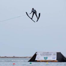 Полет Игоря Морозова на Кубке мира 2015 в Mandurah