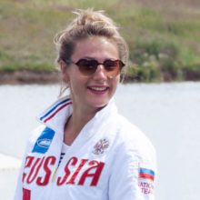 Рекордсменка России в слаломе Алиса Шевкунова. Фото Маргариты Забродской