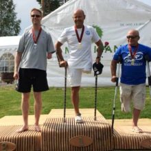 Михаил Житловский на подиуме чемпионата Европы 2016. Фото из ФБ Christian Lanthaler