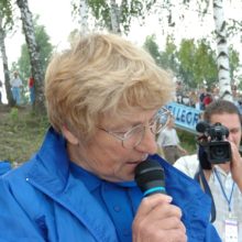 Татьяна Рожкова на Кубке мира 2004 в Дубне. Фото Александра Биткина