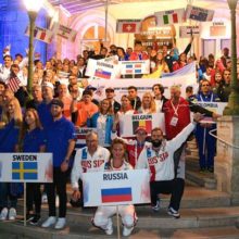 На параде открытия чемпионата мира 2017. Фото Des Burke-Kennedy