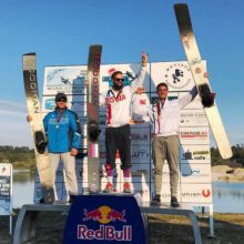 Игорь Морозов и Владимир Рянзин на подиуме чемпионата Европы 2017. Фото из ФБ