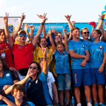 На параде открытия юношеского чемпионата Европы 2018. Фото Sentosa Waterski Team